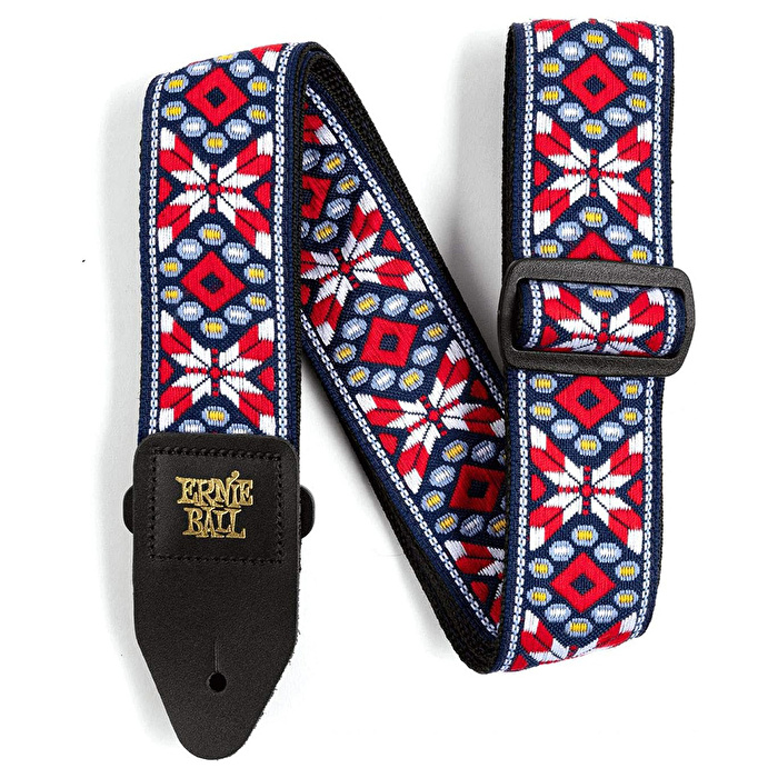 ERNIE BALL Taos Fire Red Jacquard Gitar Askısı